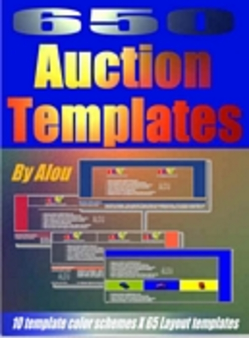 Product picture 650 Ebay Auction Template